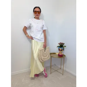 Bawełniana spódnica LARA w kolorze  słońca