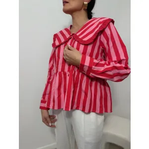 Bawełniana koszula SANTINA w paski