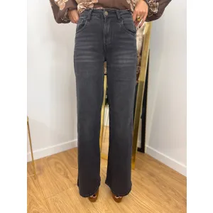 Bawełniane spodnie ZYTA z szerokimi nogawkami