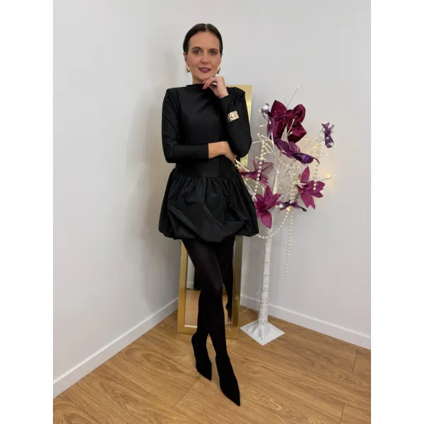 Sukienka BOMBKA w kolorze czerni